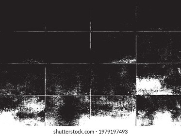Dark grunge urban texture vector. Distressed overlay texture. Grunge background. Abstract obvious dark worn textured effect. Vector Illustration. Black isolated on white. EPS10.