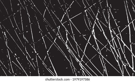 Dark grunge urban texture vector. Distressed overlay texture. Grunge background. Abstract obvious dark worn textured effect. Vector Illustration. Black isolated on white. EPS10.