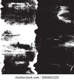 Dark grunge urban texture vector. Distressed overlay texture. Grunge background. Abstract obvious dark worn textured effect. Vector Illustration. Black isolated on white. EPS10.