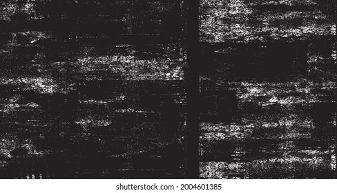 Dark grunge urban texture vector. Distressed overlay texture. Grunge background. Abstract obvious dark worn textured effect. Vector Illustration. Black isolated on white. EPS10.