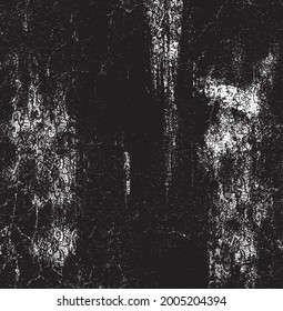 Dark grunge urban texture vector. Distressed overlay texture. Grunge background. Abstract obvious dark worn textured effect. Vector Illustration. Black isolated on white. EPS10.