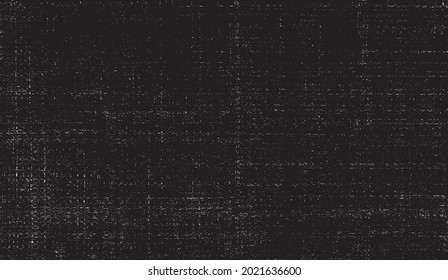Vector de textura urbana de grunge oscuro. Textura superpuesta angustiada. Borde de fondo. Resumen obvio efecto de textura oscuro y desgastado. Ilustración vectorial. Negro aislado en blanco. EPS10.