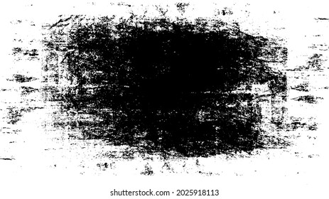 Dark grunge urban texture vector. Distressed overlay texture. Grunge background. Abstract obvious dark worn textured effect. Vector Illustration. Black isolated on white. EPS10.