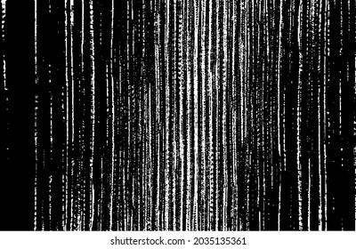 Vector de textura urbana de grunge oscuro. Textura superpuesta angustiada. Borde de fondo. Resumen obvio efecto de textura oscuro y desgastado. Ilustración vectorial. Negro aislado en blanco. EPS10.
