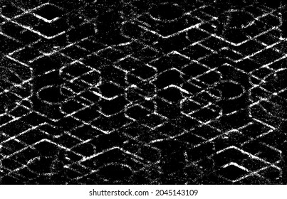 Dark grunge urban texture vector. Distressed overlay texture. Grunge background. Abstract obvious dark worn textured effect. Vector Illustration. Black isolated on white. EPS10.