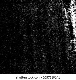 Dunkle Grunge urbane Textur Vektor. Verzerrte Overlay-Textur. brüchiger Hintergrund. Abstrakter offensichtlicher dunkel abgenutzter strukturierter Effekt. Vektorgrafik. Schwarz einzeln auf Weiß. EPS10.