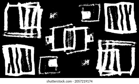 Dark grunge urban texture vector. Distressed overlay texture. Grunge background. Abstract obvious dark worn textured effect. Vector Illustration. Black isolated on white. EPS10.