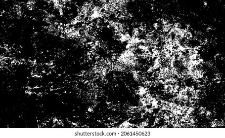Dark grunge urban texture vector. Distressed overlay texture. Grunge background. Abstract obvious dark worn textured effect. Vector Illustration. Black isolated on white. EPS10.