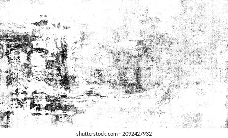 Dark grunge urban texture vector. Distressed overlay texture. Grunge background. Abstract obvious dark worn textured effect. Vector Illustration. Black isolated on white. EPS10.