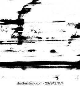 Dark grunge urban texture vector. Distressed overlay texture. Grunge background. Abstract obvious dark worn textured effect. Vector Illustration. Black isolated on white. EPS10.