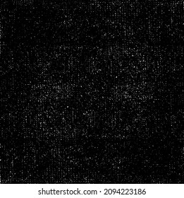 Vector de textura urbana de grunge oscuro. Textura superpuesta angustiada. Borde de fondo. Resumen obvio efecto de textura oscuro y desgastado. Ilustración vectorial. Negro aislado en blanco. EPS10.