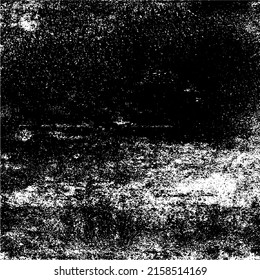 Dark grunge urban texture vector. Distressed overlay texture. Grunge background. Abstract obvious dark worn textured effect. Vector Illustration. Black isolated on white. EPS10.