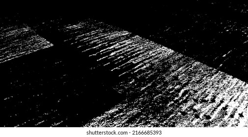 Vector de textura urbana de grunge oscuro. Textura superpuesta angustiada. Borde de fondo. Resumen obvio efecto de textura oscuro y desgastado. Ilustración vectorial. Negro aislado en blanco. EPS10.