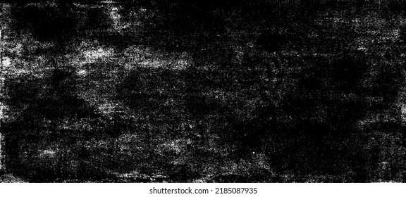 Dark grunge urban texture vector. Distressed overlay texture. Grunge background. Abstract obvious dark worn textured effect. Vector Illustration. Black isolated on white. EPS10.