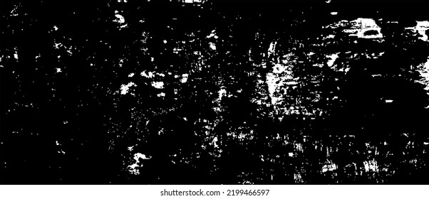 Dark grunge urban texture vector. Distressed overlay texture. Grunge background. Abstract obvious dark worn textured effect. Vector Illustration. Black isolated on white. EPS10.