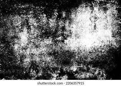 Dark grunge urban texture vector. Distressed overlay texture. Grunge background. Abstract obvious dark worn textured effect. Vector Illustration. Black isolated on white. EPS10.