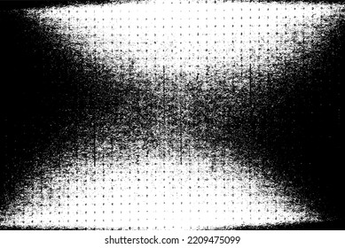 Dark grunge urban texture vector. Distressed overlay texture. Grunge background. Abstract obvious dark worn textured effect. Vector Illustration. Black isolated on white. EPS10.