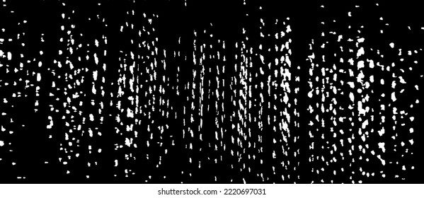 Vector de textura urbana de grunge oscuro. Textura superpuesta angustiada. Borde de fondo. Resumen obvio efecto de textura oscuro y desgastado. Ilustración vectorial. Negro aislado en blanco. EPS10.