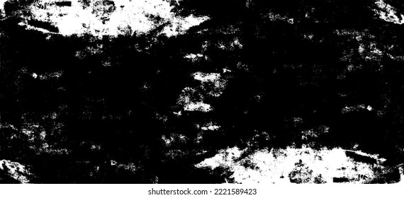 Dark grunge urban texture vector. Distressed overlay texture. Grunge background. Abstract obvious dark worn textured effect. Vector Illustration. Black isolated on white. EPS10.