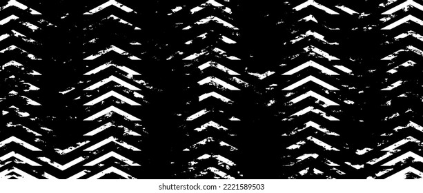 Dunkle Grunge urbane Textur Vektor. Verzerrte Overlay-Textur. brüchiger Hintergrund. Abstrakter offensichtlicher dunkel abgenutzter strukturierter Effekt. Vektorgrafik. Schwarz einzeln auf Weiß. EPS10.
