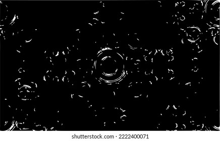 Dark grunge urban texture vector. Distressed overlay texture. Grunge background. Abstract obvious dark worn textured effect. Vector Illustration. Black isolated on white. EPS10.