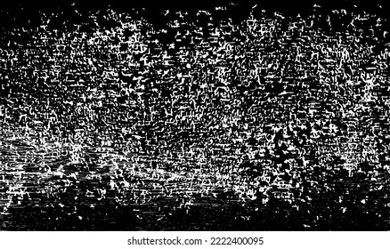 Dark grunge urban texture vector. Distressed overlay texture. Grunge background. Abstract obvious dark worn textured effect. Vector Illustration. Black isolated on white. EPS10.