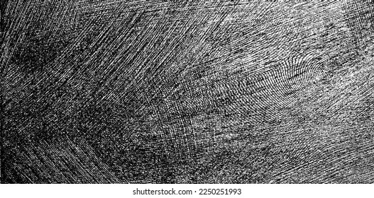 Vector de textura urbana de grunge oscuro. Textura superpuesta angustiada. Borde de fondo. Resumen obvio efecto de textura oscuro y desgastado. Ilustración vectorial. Negro aislado en blanco. EPS10.