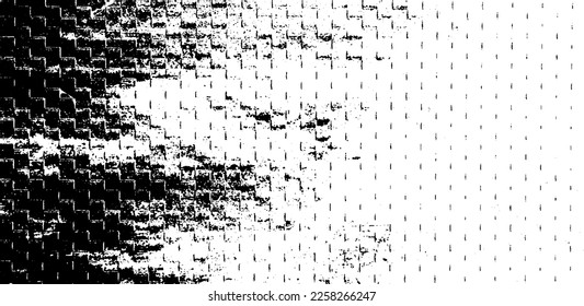 Dark grunge urban texture vector. Distressed overlay texture. Grunge background. Abstract obvious dark worn textured effect. Vector Illustration. Black isolated on white. EPS10.