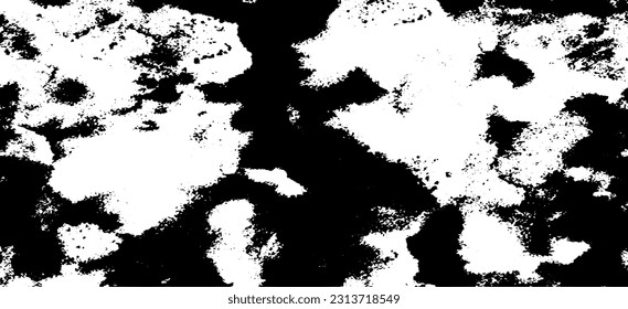 Dunkle Grunge urbane Textur Vektor. Verzerrte Overlay-Textur. brüchiger Hintergrund. Abstrakter offensichtlicher dunkel abgenutzter strukturierter Effekt. Vektorgrafik. Schwarz einzeln auf Weiß. EPS10.