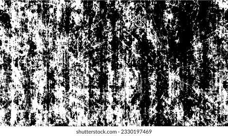 Dark grunge urban texture vector. Distressed overlay texture. Grunge background. Abstract obvious dark worn textured effect. Vector Illustration. Black isolated on white. EPS10.
