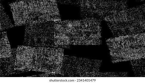 Dark grunge urban texture vector. Distressed overlay texture. Grunge background. Abstract obvious dark worn textured effect. Vector Illustration. Black isolated on white. EPS10.