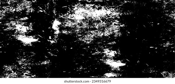 Dark grunge urban texture vector. Distressed overlay texture. Grunge background. Abstract obvious dark worn textured effect. Vector Illustration. Black isolated on white. EPS10.