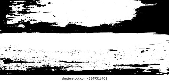 Dark grunge urban texture vector. Distressed overlay texture. Grunge background. Abstract obvious dark worn textured effect. Vector Illustration. Black isolated on white. EPS10.