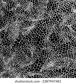 Vector de textura urbana de grunge oscuro. Textura superpuesta angustiada. Borde de fondo. Resumen obvio efecto de textura oscuro y desgastado. Ilustración vectorial. Negro aislado en blanco. EPS10.