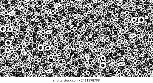 Dark grunge urban texture vector. Distressed overlay texture. Grunge background. Abstract obvious dark worn textured effect. Vector Illustration. Black isolated on white. EPS10.