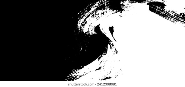Dark grunge urban texture vector. Distressed overlay texture. Grunge background. Abstract obvious dark worn textured effect. Vector Illustration. Black isolated on white. EPS10.