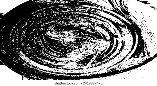 Vector de textura urbana de grunge oscuro. Textura superpuesta angustiada. Borde de fondo. Resumen obvio efecto de textura oscuro y desgastado. Ilustración vectorial. Negro aislado en blanco. EPS10.