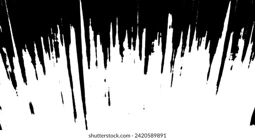 Dark grunge urban texture vector. Distressed overlay texture. Grunge background. Abstract obvious dark worn textured effect. Vector Illustration. Black isolated on white. EPS10.