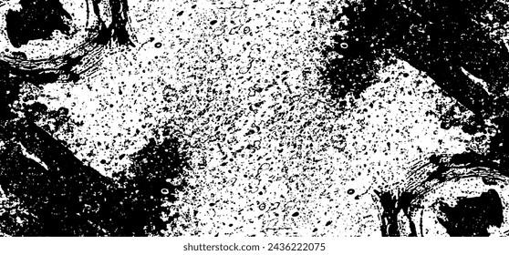 Dark grunge urban texture vector. Distressed overlay texture. Grunge background. Abstract obvious dark worn textured effect. Vector Illustration. Black isolated on white. EPS10.