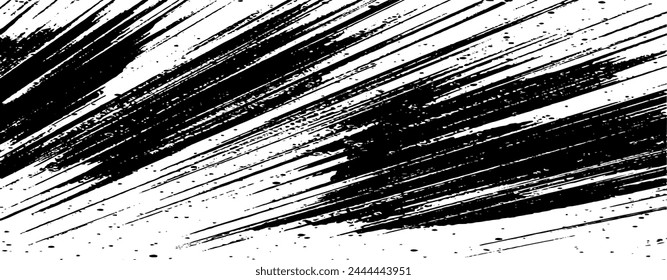Dark grunge urban texture vector. Distressed overlay texture. Grunge background. Abstract obvious dark worn textured effect. Vector Illustration. Black isolated on white. EPS10.