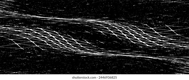Vector de textura urbana grunge oscuro. Textura superpuesta estresada. Fondo grunge. Abstractas efecto desgastado oscuro obvio. Ilustración vectorial. Negro aislado sobre blanco. EPS10.