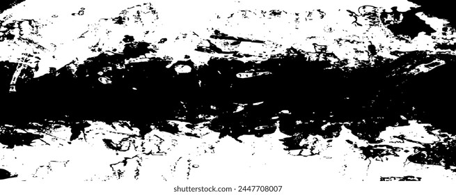 Dark grunge urban texture vector. Distressed overlay texture. Grunge background. Abstract obvious dark worn textured effect. Vector Illustration. Black isolated on white. EPS10.
