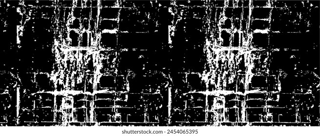 Dark grunge urban texture vector. Distressed overlay texture. Grunge background. Abstract obvious dark worn textured effect. Vector Illustration. Black isolated on white. EPS10.