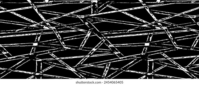 Dark grunge urban texture vector. Distressed overlay texture. Grunge background. Abstract obvious dark worn textured effect. Vector Illustration. Black isolated on white. EPS10.