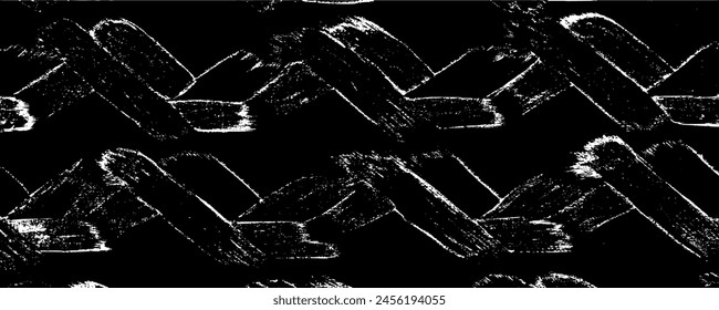 Vector de textura urbana grunge oscuro. Textura superpuesta estresada. Fondo grunge. Abstractas efecto desgastado oscuro obvio. Ilustración vectorial. Negro aislado sobre blanco. EPS10.