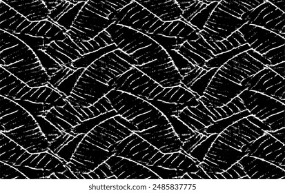 Vector de textura urbana grunge oscuro. Textura superpuesta estresada. Fondo grunge. Abstractas efecto desgastado oscuro obvio. Ilustración vectorial. Negro aislado sobre blanco. EPS10.