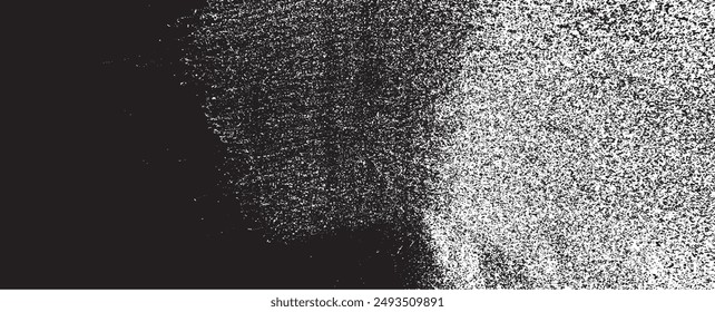 Dark grunge urban texture vector. Distressed overlay texture. Grunge background. Abstract obvious dark worn textured effect. Vector Illustration. Black isolated on white. EPS10.