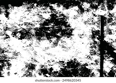 Dark grunge urban texture vector. Distressed overlay texture. Grunge background. Abstract monochrome grunge background. Vector Illustration. Black isolated on white. EPS10.