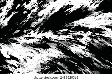 Dark grunge urban texture vector. Distressed overlay texture. Grunge background. Abstract monochrome grunge background. Vector Illustration. Black isolated on white. EPS10.