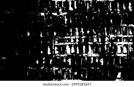 Dark grunge urban texture vector. Distressed overlay texture. Grunge background. Abstract obvious dark worn textured effect. Vector Illustration. Black isolated on white. EPS10.